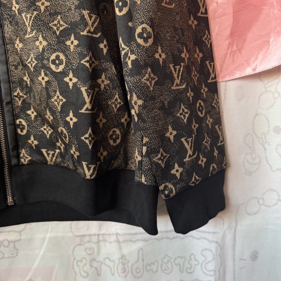 Louis Vuitton Printed Long-Sleeve Jacket (Brown) - Picture 8 of 12